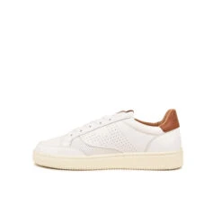 Nouveaux produits -Pataugas Chaussure Pas Cher Magasin 628055 908 BASKET HOMME BASALT VT H2H BLANC CAMEL 3