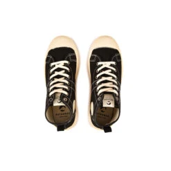 Pataugas ETCHE M/T F2H NOIR/MARFIL -Pataugas Chaussure Pas Cher Magasin 628108 BASKET FEMME ETCHE M T F2H NOIR MARFIL 6