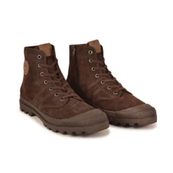 Pataugas AUTHENTIQUE M/ZIPS H4H CHOCOLAT -Pataugas Chaussure Pas Cher Magasin 628190 BOOTS HOMME OG M ZIPS H4H CHOCOLAT 5WEB