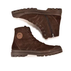 Pataugas AUTHENTIQUE M/ZIPS H4H CHOCOLAT -Pataugas Chaussure Pas Cher Magasin 628190 BOOTS HOMME OG M ZIPS H4H CHOCOLAT 6WEB