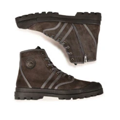 Pataugas AUTHENTIQUE M/ZIPS H4H GRIS/NOIR -Pataugas Chaussure Pas Cher Magasin 628190 BOOTS HOMME OG M ZIPS H4H GRIS 6WEB