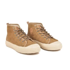 Pataugas ETCHE M/S F4H Argile -Pataugas Chaussure Pas Cher Magasin 628244 BASKET FEMME ETCHE M V F4H CAMEL 4