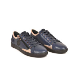 Pataugas JESTER/MIX F4H MARINE/ROSE 9 Pataugas JESTER/MIX F4H MARINE/ROSE -Pataugas Chaussure Pas Cher Magasin 628254 BASKET FEMME JESTER MIX F4H MARINE ROSE 4