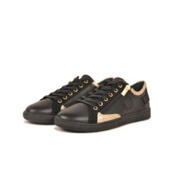 Pataugas JESTER/MIX F4I NOIR/DORÉ 10 Pataugas JESTER/MIX F4I NOIR/DORÉ -Pataugas Chaussure Pas Cher Magasin 628254 BASKET FEMME JESTER MIX F4H NOIR DORE 5 85ac9123 6bed 4796 86f8 a699064089d6