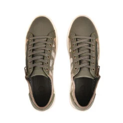 Pataugas JESTER/WT F4H KAKI -Pataugas Chaussure Pas Cher Magasin 628257 BASKET FEMME JESTER WT F4H KAKII 6WEB