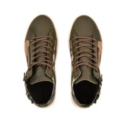 Pataugas PALME/WT F4H KAKI -Pataugas Chaussure Pas Cher Magasin 628274 BASKET FEMME PALME WT KAKI 6