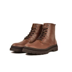 Pataugas VASCO/N H4H CHOCOLAT -Pataugas Chaussure Pas Cher Magasin 628275 803 BOOTS HOMME VASCO N H4H CHOCO 5
