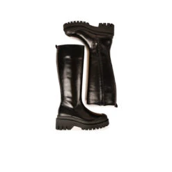 Pataugas AINOA BOT/N F4H NOIR -Pataugas Chaussure Pas Cher Magasin 628294 BOTTES FEMME AINIOA BOT N F4H NOIR 6