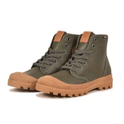 Pataugas AUTHENTIQUE M/G F4H KAKI -Pataugas Chaussure Pas Cher Magasin 628300 BOOTS FEMME AUTHENTIQUE M G F4H KAKI 5