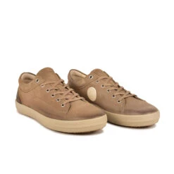 Pataugas NEW CARL/SG H4H TAUPE -Pataugas Chaussure Pas Cher Magasin 628302 BASKET HOMME NEW CARL SG H4H TAUPE 4