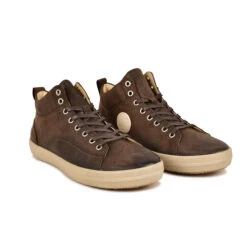 Pataugas NEW CARLO/W H4H CHOCOLAT -Pataugas Chaussure Pas Cher Magasin 628305 BASKET HOMME NEW CARLO W H4H CHOCO 3