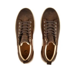 Pataugas NEW CARLO/W H4H CHOCOLAT -Pataugas Chaussure Pas Cher Magasin 628305 BASKET HOMME NEW CARLO W H4H CHOCO 5