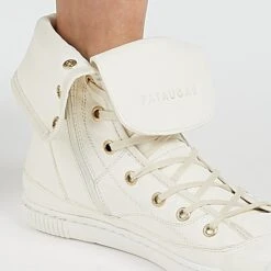 Pataugas AYZA F4G BLANC -Pataugas Chaussure Pas Cher Magasin AYZAF4GOFFWHITE2