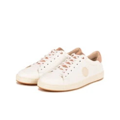 Pataugas ASTER F4G BLANC/ROSE -Pataugas Chaussure Pas Cher Magasin BASKET FEMME ASTER F4G BLANC ROSE 627993 939 5