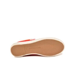 Pataugas BISK/MIX F2I ROUGE -Pataugas Chaussure Pas Cher Magasin BASKET FEMME BISK MIX F2I ROUGE 628362 350 8