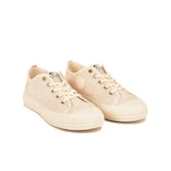 Pataugas ETCHE L/BCL F2I ECRU -Pataugas Chaussure Pas Cher Magasin BASKET FEMME ETCHE L BCL F2I ECRU 628370 103 4