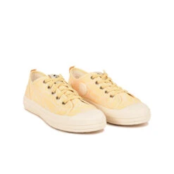 Pataugas ETCHE L/MF F2I JAUNE -Pataugas Chaussure Pas Cher Magasin BASKET FEMME ETCHE L MF F2I JAUNE 628374 200 4