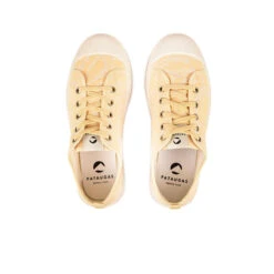 Pataugas ETCHE L/MF F2I JAUNE -Pataugas Chaussure Pas Cher Magasin BASKET FEMME ETCHE L MF F2I JAUNE 628374 200 6