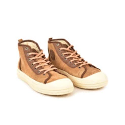 Pataugas ETCHE M/SWS F4I CAMEL -Pataugas Chaussure Pas Cher Magasin BASKET FEMME ETCHE M SWS F4I CAMEL 628488 751 4