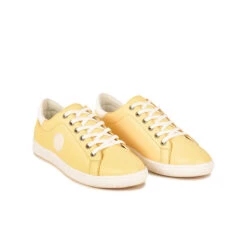 Pataugas JAYO/N F2I JAUNE -Pataugas Chaussure Pas Cher Magasin BASKET FEMME JAYO N F2I JAUNE 628442 200 4
