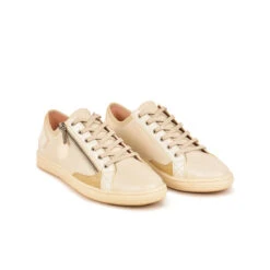 Pataugas JESTER/MIX F2H OFF WHITE -Pataugas Chaussure Pas Cher Magasin BASKET FEMME JESTER MIX F2I OFF WHITE 628069 108 4