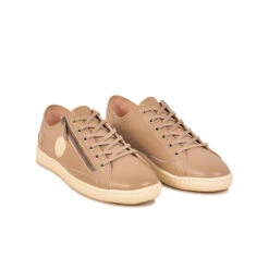 Pataugas JESTER/N F2H TAUPE -Pataugas Chaussure Pas Cher Magasin BASKET FEMME JESTER N F2H TAUPE 628070 156 4