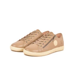 Pataugas JESTER/N F2H TAUPE -Pataugas Chaussure Pas Cher Magasin BASKET FEMME JESTER N F2H TAUPE 628070 156 5