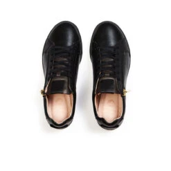 Pataugas PALME L/MIX F2I NOIR -Pataugas Chaussure Pas Cher Magasin BASKET FEMME PALME L MIX F2I NOIR 628403 850 6