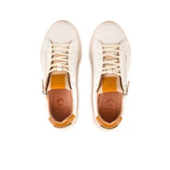 Pataugas PALME L/PE F2I OCRE -Pataugas Chaussure Pas Cher Magasin BASKET FEMME PALME L PE F2I OCRE 628405 251 6