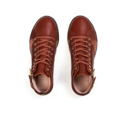 Pataugas PALME/MIX F4H ROUILLE -Pataugas Chaussure Pas Cher Magasin BASKET FEMME PALME MIX F4H ROUILLE 628270 353 6