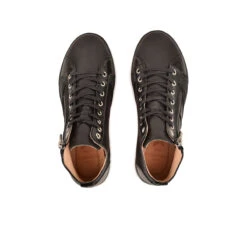 Pataugas PALME/MIXGL F4I NOIR 15 Pataugas PALME/MIXGL F4I NOIR -Pataugas Chaussure Pas Cher Magasin BASKET FEMME PALME MIXGL F4I NOIR 628457 850 6