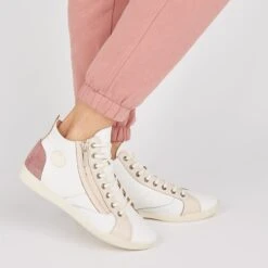 Pataugas PALME/PER F2I ROSE 12 Pataugas PALME/PER F2I ROSE -Pataugas Chaussure Pas Cher Magasin BASKET FEMME PALME PER F2I ROSE 628402 300 Porte 1