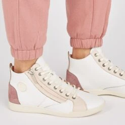 Pataugas PALME/PER F2I ROSE 13 Pataugas PALME/PER F2I ROSE -Pataugas Chaussure Pas Cher Magasin BASKET FEMME PALME PER F2I ROSE 628402 300 Porte 2