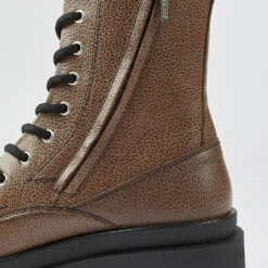 Pataugas AINOA B/CI F4I CAFE -Pataugas Chaussure Pas Cher Magasin BOOTS FEMME AINOA B CI F4I IMPRIME CAFE 628452801 detail