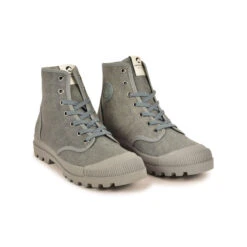 Pataugas AUTHENTIQUE M/TDLV F2I VERT DE GRIS -Pataugas Chaussure Pas Cher Magasin BOOTS FEMME OG M TDLV F2I VERT DE GRIS 628337 305 4