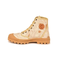 Pataugas AUTHENTIQUE M/TOPO F2I BEIGE -Pataugas Chaussure Pas Cher Magasin BOOTS FEMME OG M TOPO F2I BEIGE 628340 150 3