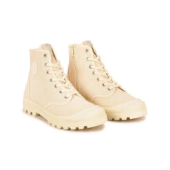 Pataugas AUTHENTIQUE M/ZIPTI F2I ECRU -Pataugas Chaussure Pas Cher Magasin BOOTS FEMME OG M ZIPTI F2I ECRU 628347 103 4