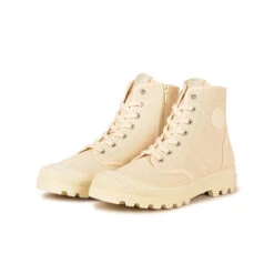 Pataugas AUTHENTIQUE M/ZIPTI F2I ECRU -Pataugas Chaussure Pas Cher Magasin BOOTS FEMME OG M ZIPTI F2I ECRU 628347 103 5