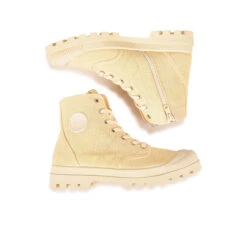 Pataugas AUTHENTIQUE M/ZIPTI F2I JAUNE -Pataugas Chaussure Pas Cher Magasin BOOTS FEMME OG M ZIPTI F2I JAUNE 628347 200 6