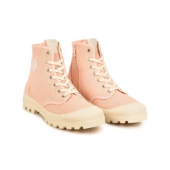 Pataugas AUTHENTIQUE M/ZIPTI F2I ROSE -Pataugas Chaussure Pas Cher Magasin BOOTS FEMME OG MID ZIP ROSE PALE 628347 300 4