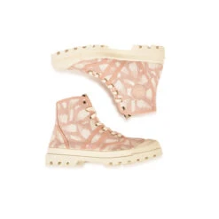 Pataugas AUTHENTIQUE WALKIE TALKIE GR F2H ROSE -Pataugas Chaussure Pas Cher Magasin BOOTS FEMME OG GR F2H POUDRE 6