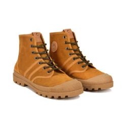 Pataugas AUTHENTIQUE/S F4G OCRE -Pataugas Chaussure Pas Cher Magasin BOOTS FEMME ORIGINALE S F4G OCRE 4