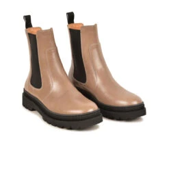 Pataugas VITUS H/N F4I TAUPE -Pataugas Chaussure Pas Cher Magasin BOOTS FEMME VITUS H N F4I TAUPE 628562 154 4