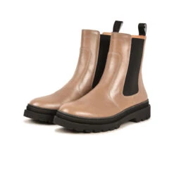 Pataugas VITUS H/N F4I TAUPE -Pataugas Chaussure Pas Cher Magasin BOOTS FEMME VITUS H N F4I TAUPE 628562 154 5