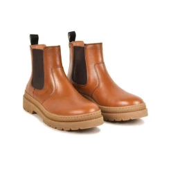 Pataugas VITUS/N F4H CAMEL -Pataugas Chaussure Pas Cher Magasin BOOTS FEMME VITUS N F4H CAMEL 628277 751 4