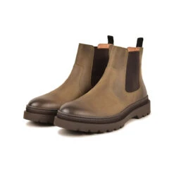 Pataugas VITUS/WL H4I OCRE -Pataugas Chaussure Pas Cher Magasin BOOTS HOMME VITUS W L OCRE 628529 251 5