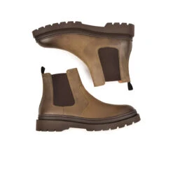 Pataugas VITUS/WL H4I OCRE -Pataugas Chaussure Pas Cher Magasin BOOTS HOMME VITUS W L OCRE 628529 251 6