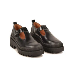 Pataugas AINOA SAL F4I NOIR -Pataugas Chaussure Pas Cher Magasin DERBIES FEMME AINOA SAL F4I NOIR 628544 850 4