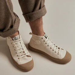 Pataugas ETCHE M/TWK H2H ECRU/GUM -Pataugas Chaussure Pas Cher Magasin ETCHEMTWKH2HECRUGUM 2