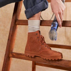 Pataugas AUTHENTIQUE M/TDLV F2I BRIQUE -Pataugas Chaussure Pas Cher Magasin F AUTHENTIQUE TDLV BRIQUE